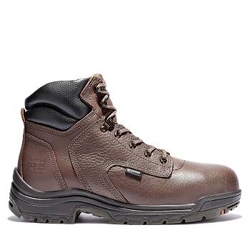 Timberland PRO TiTAN 6" Alloy Toe - Hnede Pracovne Cizmy Panske, T0352SK